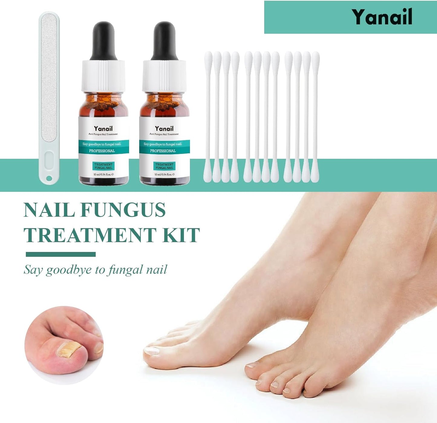 Yanail Fungal Nail Treatment for Toenail
