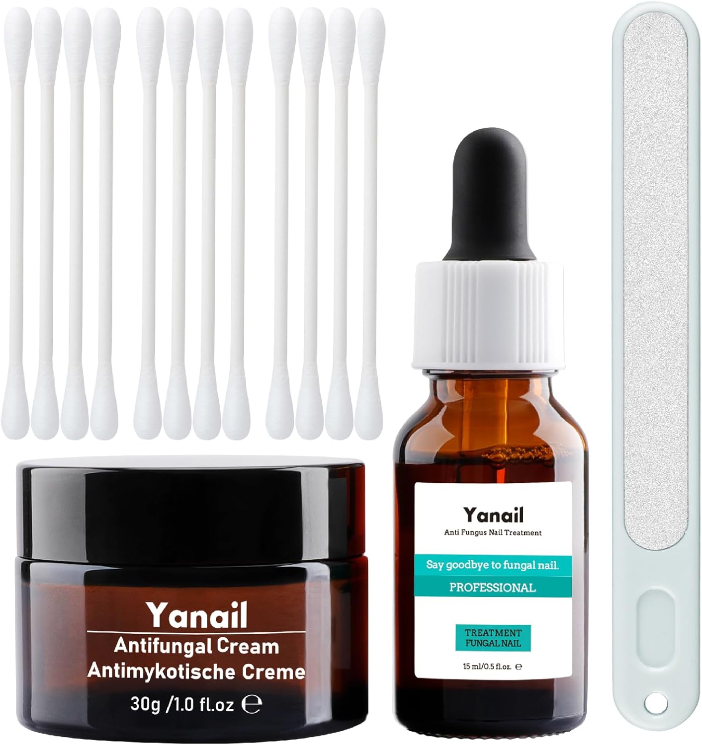 Yanail Fungal Nail Treatment & Antifungal Cream for Toenail