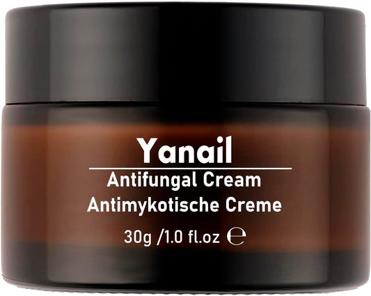 Yanail Antifungal Cream Jock Itch Cream Antifungal, Athletes Foot & Toenail Fungus Treatment，30ml